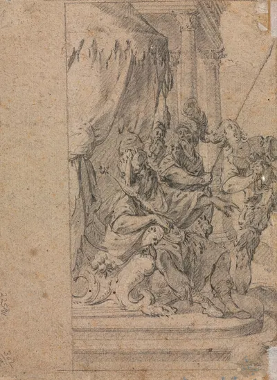 Panthea before Cyrus by Michel Dorigny, 1655–1660 — digital art print download