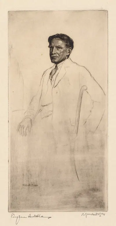 Dr. Eugene A. Noble by Мюрхед Бон, 1923 — digital art print download