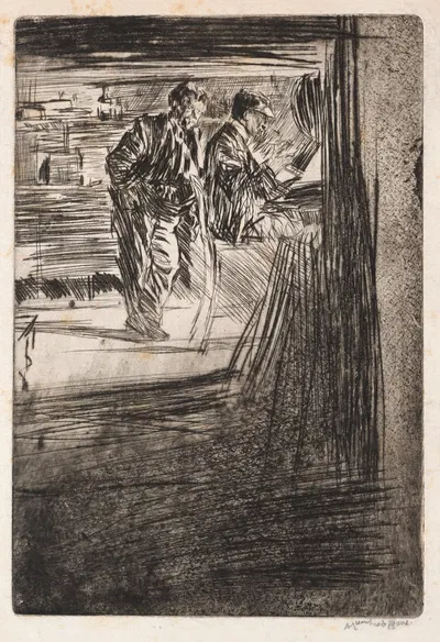 In Camera by Мюрхед Бон, 1901 — digital art print download
