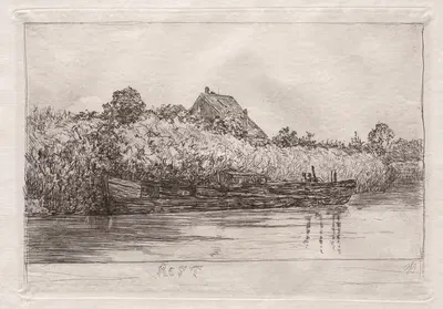 Отдых by Отто Генри Бахер, 1879 — digital art print download