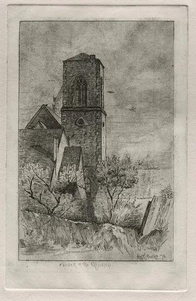 Башня курантов by Отто Генри Бахер, 1878 — digital art print download