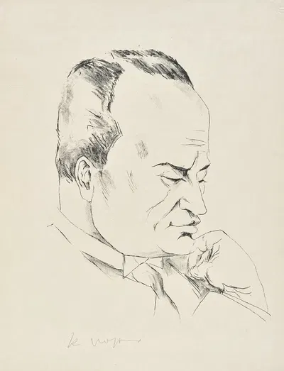 Benito Mussolini by Рудольф Гроссманн, 1925 — digital art print download