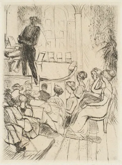 Liederabend Ludwig Wüllner by Рудольф Гроссманн, 1912-1916 — digital art print download