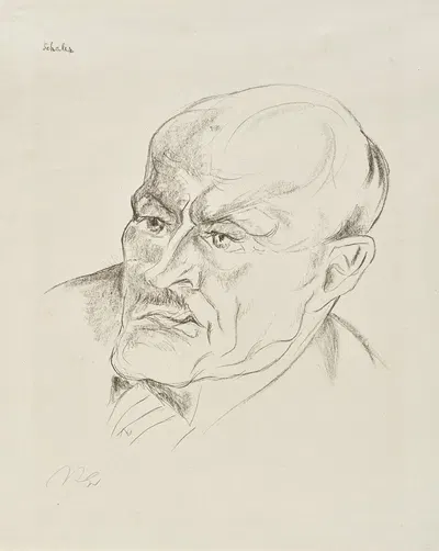 Max Scheler by Рудольф Гроссманн, 1925 — digital art print download