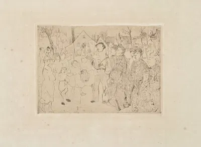 Straßensänger by Рудольф Гроссманн, 1908 - 1910 — digital art print download