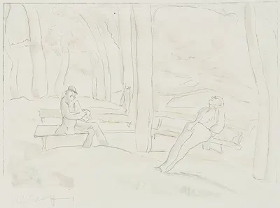 Strolche (Lebenskomödie, 7) by Рудольф Гроссманн, 1921 — digital art print download