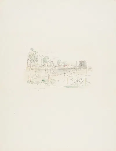 Vorstadt (Lebenskomödie, 12) by Рудольф Гроссманн, 1921 — digital art print download