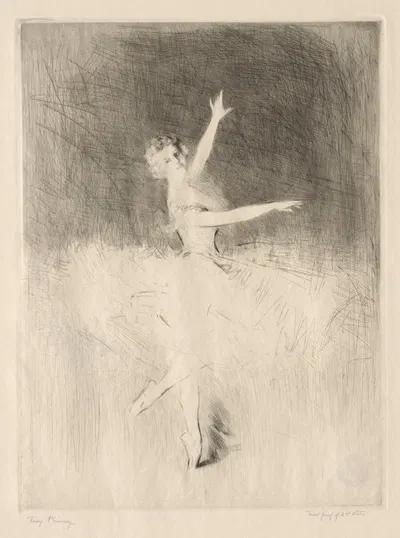Adeline Génee by Трой Кинни, c. 1915 — digital art print download