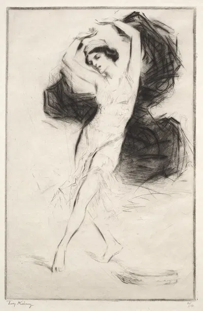 Sophie Pflanz in Cleopatre by Трой Кинни, c. 1920 — digital art print download