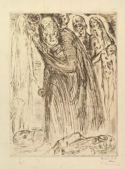 Macbeth IV by Вильгельм Лембрук, 1918 — digital art print download