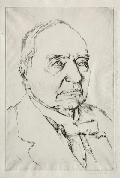 Joseph G. Butler, Jr. by William George Reindel, c. 1918 — digital art print download