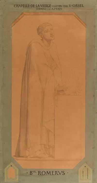 Beatus Romerus by Альфонс-Анри Перен, 1834-1850 — digital art print download