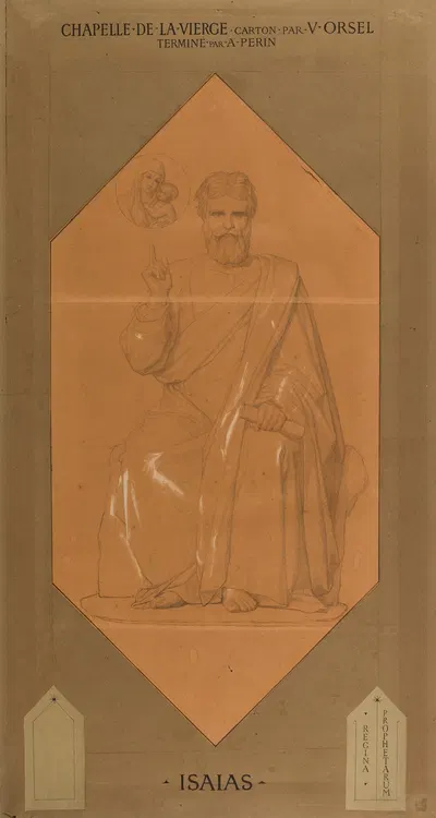 Isaias by Альфонс-Анри Перен, 1834-1850 — digital art print download