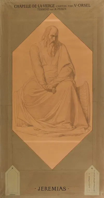 Jeremias by Альфонс-Анри Перен, 1834-1850 — digital art print download