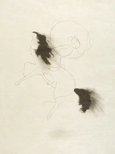 Horse Group Number 18 by Arthur Murphy, 1938 — digital art print download