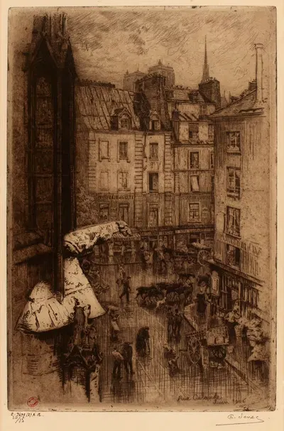 Улица Галанд by Шарль Жуас, 1906 — digital art print download