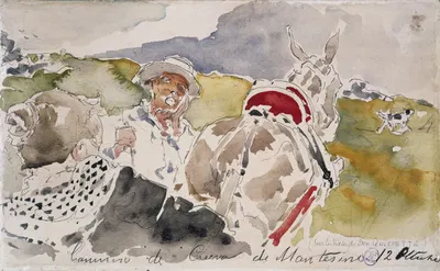 Sur le chemin de la Cueva de Monterino by Даниэль Урабьета Вьерге — digital art print download