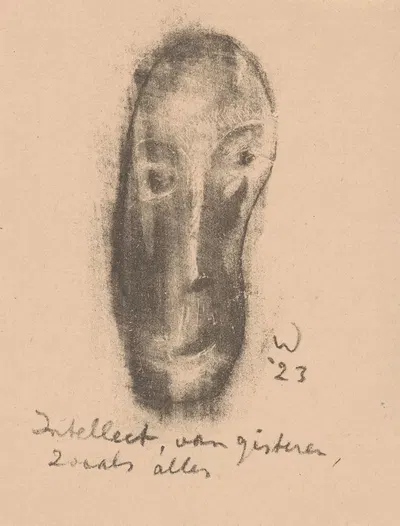 Intellect, van gisteren, zooals alles by Erich Wichmann, 1923 — digital art print download