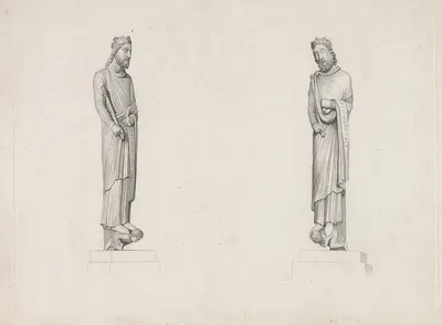 Louis VII by Ernest Hébert, 1838 — digital art print download