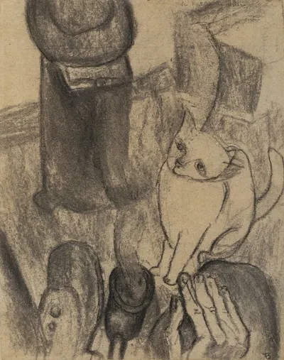 De Kat by Frits van den Berghe, 1919 — digital art print download