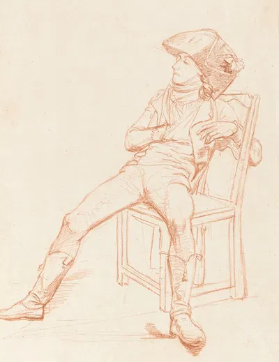 Französischer Soldat by Габриэль Лори младший, 1798 — digital art print download