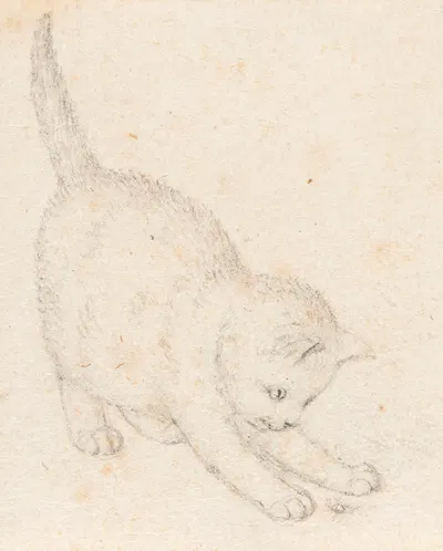 Junge Katze by Готфрид Минд — digital art print download