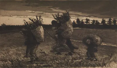 Herbst Zeichnung by Генрих Цилле, 1895 — digital art print download