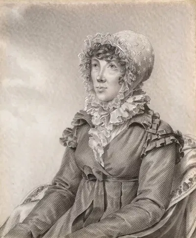 Portrait of a woman by Jean-Jacques Karpff — digital art print download