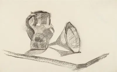 Nature morte à la cruche et entonnoir by Хуан Грис, 1911 — digital art print download
