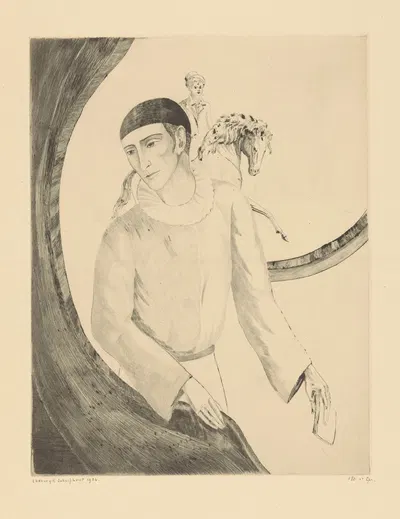 Le Cirque II by Lodewijk Schelfhout, 1934 — digital art print download