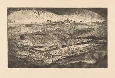 Paysage by Lodewijk Schelfhout, 1915 — digital art print download