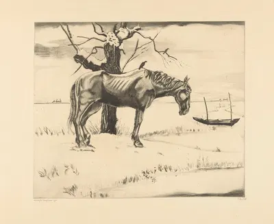 Vieillesse by Lodewijk Schelfhout, 1931 — digital art print download