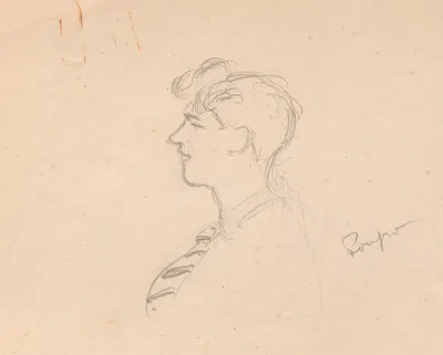 Portrait d'homme by Луи де Флерак, 1908 — digital art print download
