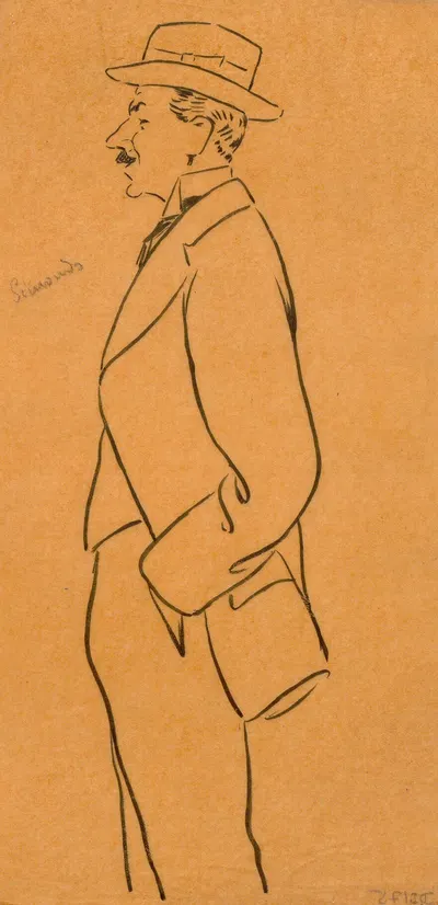 Simonds by Луи де Флерак, 1908 — digital art print download