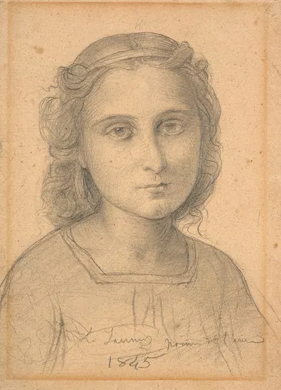 Study for 'Le Passage des âmes' by Луи Жанмо, 1845 — digital art print download