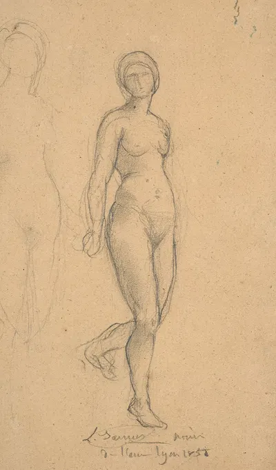Study for 'Rayons de soleil' by Луи Жанмо, 1850 — digital art print download