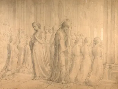 Study for the 'Première Communion' by Луи Жанмо — digital art print download