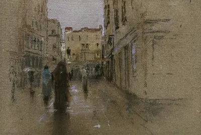 Somber Venice by Роберт Фредерик Блум — digital art print download