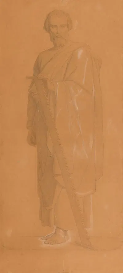 St Joseph by Victor André Jacques Orsel, 1834-1850 — digital art print download