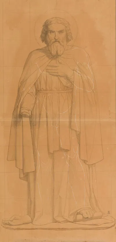St Maximus by Victor André Jacques Orsel, 1834-1850 — digital art print download