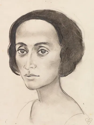 Nenella Nobili (Römerin) by Anita Rée, 1926 — digital art print download