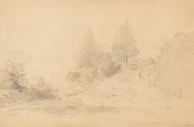 Füssen. by Карл Швайх, 1860 — digital art print download