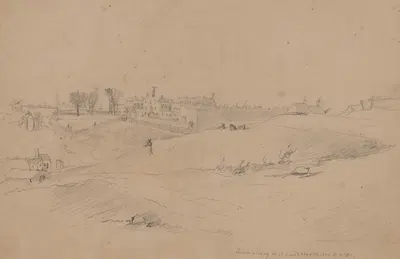 Penitentiary Richmond. by Дэвид Инглиш Хендерсон, 1856 — digital art print download