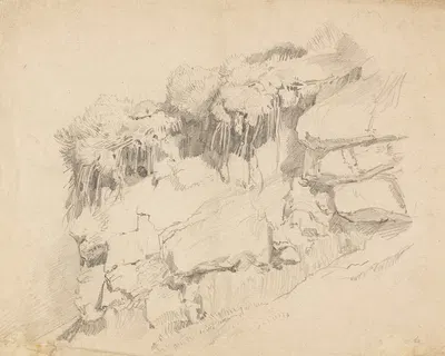 Landscape Study 1 by Эрнст Фриз, 1820 — digital art print download