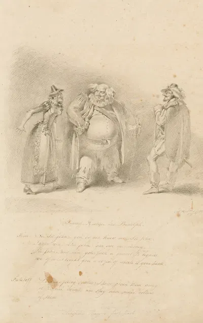 King Henry IV, pt. 1, III, 3 by George Henry Harlow, 1811 — digital art print download