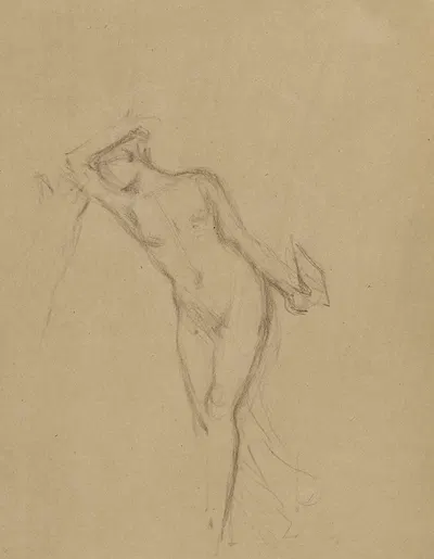 Etude de femme nue by Жан Шарль Казен — digital art print download