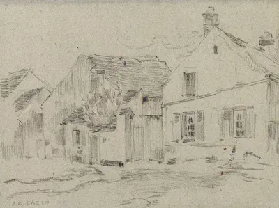 Petites maisons by Жан Шарль Казен — digital art print download