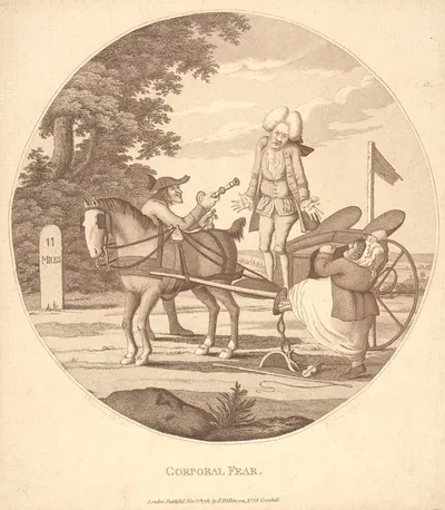 Corporal fear by Джон Кирби Болдри, 1781 — digital art print download