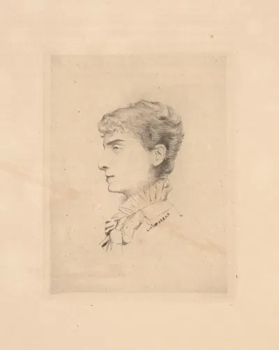 Blanche Barretta by Луиза Аббема, 1879 — digital art print download