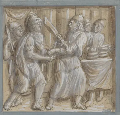 13 drawings after bas reliefs at Florence Pl.02 by Ogden Nicholas Rood — digital art print download
